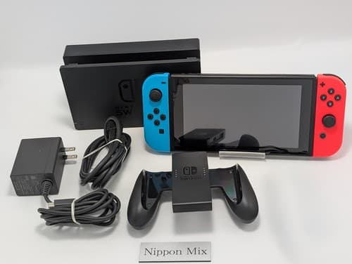 Nintendo Switch Console HAC-001 Set Used Tested Working