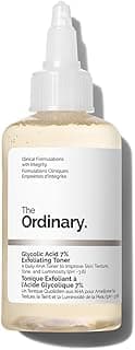 The Ordinary Glycolic Acid 7% Exfoliating Toner, Brightening and Smoothing Daily Toner for More Even-Looking Skin Tone