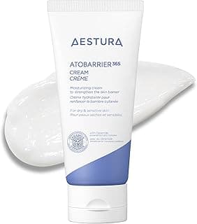 AESTURA ATOBARRIER365 Cream with Ceramides, Korean Face Moisturizer for Barrier Repair | 120H lasting Hydration, Ceramide Capsules, Dry & Sensitive Skin, Non-comedogenic, 80 mL / 2.70 fl.oz.