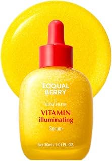 EQQUALBERRY Vitamin Illuminating Serum | Niacinamide 4% & TXA | Brightening Vitamin C Serum for Face Glow with Hyaluronic Acid | Dark Spot & Uneven Tone Care | Korean Skincare, 1.01 fl oz