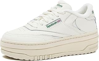 Club C Extra Platform Sneakers for Women - White Casual Tennis Women's Fashion Sneakers - Womens Shoes Size 5 to 11